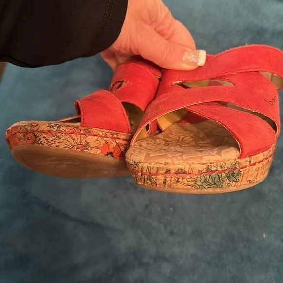 B.O.C. Leather Slides Size 7 - Picture 5 of 7